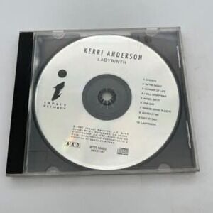 Kerri Anderson Labyrinth CD 1991 Impact Records IPTD-10420 Canadian Pop Rock